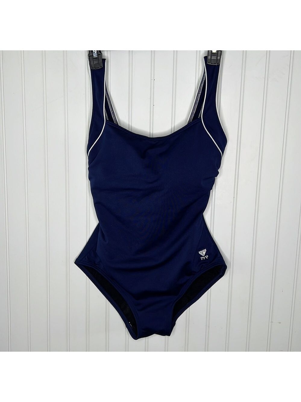 TYR Durafast Elite Square Neck Control Fit One Piece Suit Size 8